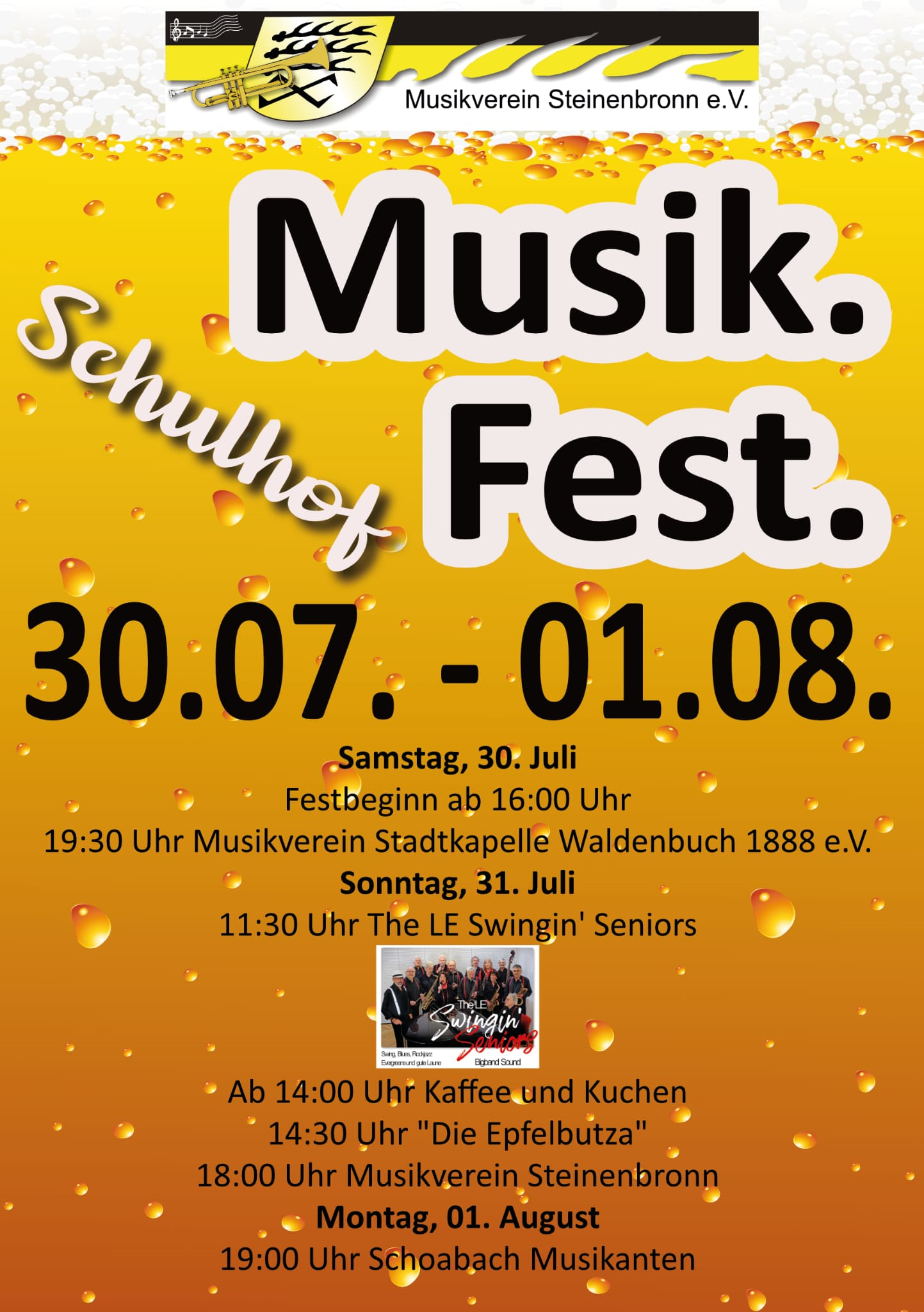 Musikfest 2022 Plakat